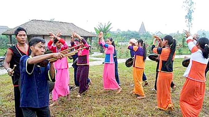 Stilt house of the Raglai