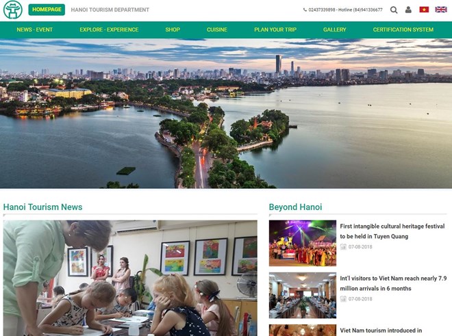 Ha Noi launches tourism portal