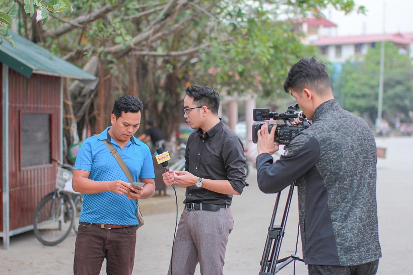 People’s TV channel, People’s press reported on “Application of information technology to the development of smart tourism” in Ninh Binh