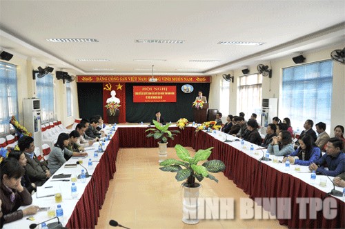 Announced the decision to establish the Department of Tourism and changed name from the Department of Culture, Sports and Tourism to The Department of Culture and Sport of Ninh Binh
