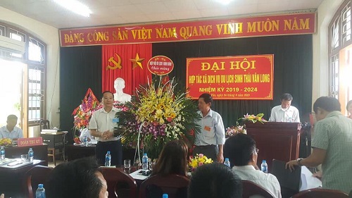 Van Long Congress of Tourist Service Cooperative for the term of 2019 - 2024