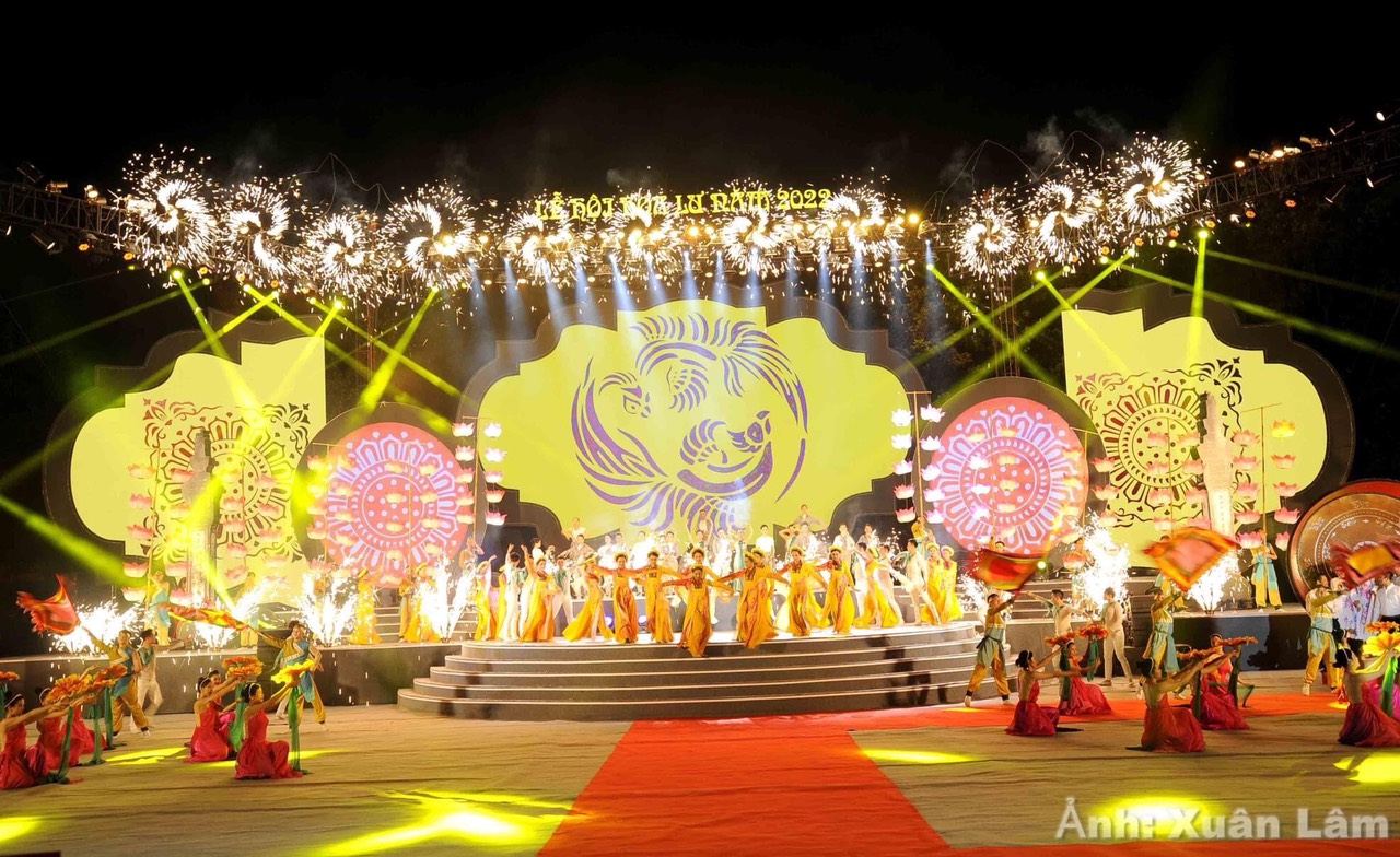 Exciting street festival 