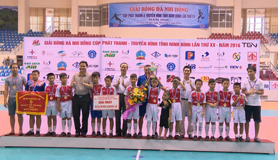 The 22nd Ninh Binh Radio and Television Broadcasting Station (Ninh Binh RTBS) Cup 2016 for youth football