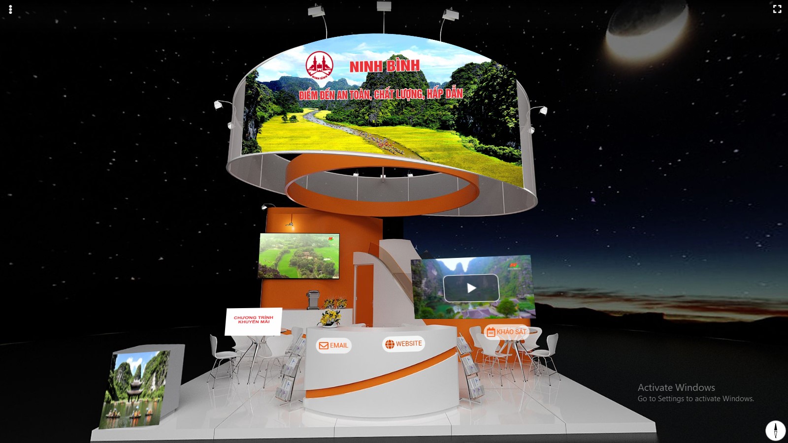 Ninh Binh participates in the 17th Ho Chi Minh Tourism Festival in 2021