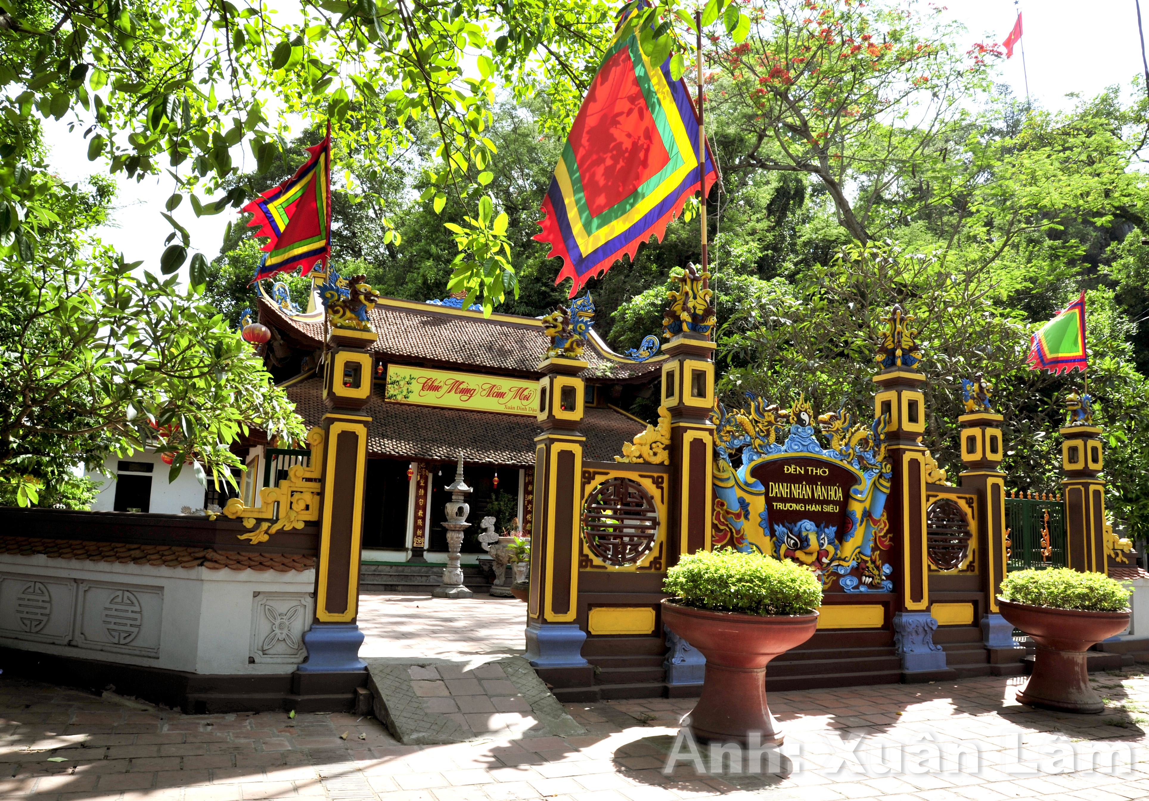 Le temple de Truong Han Sieu