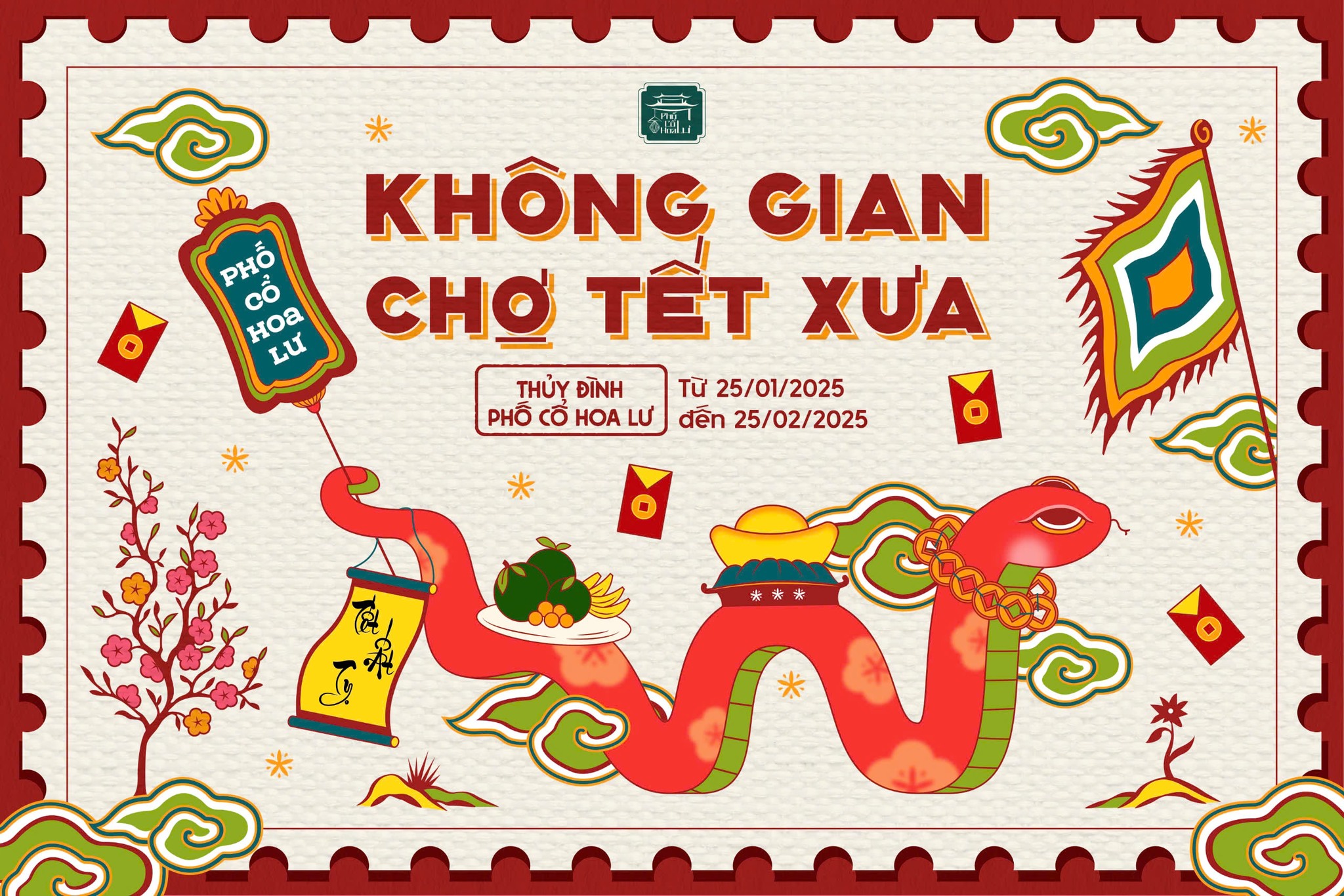 Không gian chợ Tết xưa năm 2025 – Sự kiện văn hóa, du lịch chào đón Xuân Ất Tỵ