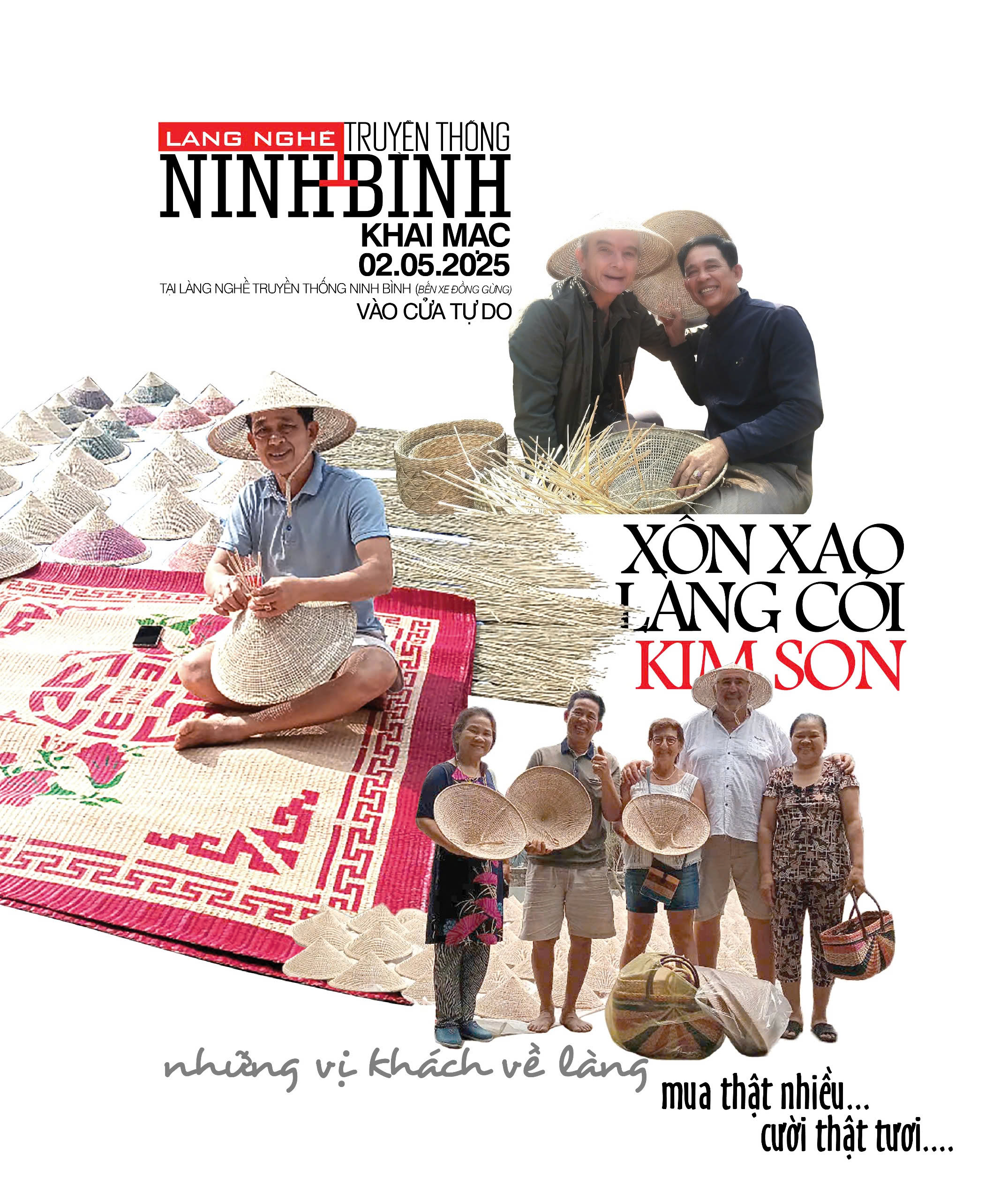 Chương trình Di sản dành cho cuộc sống – Trải nghiệm không gian làng nghề truyền thống Ninh Bình